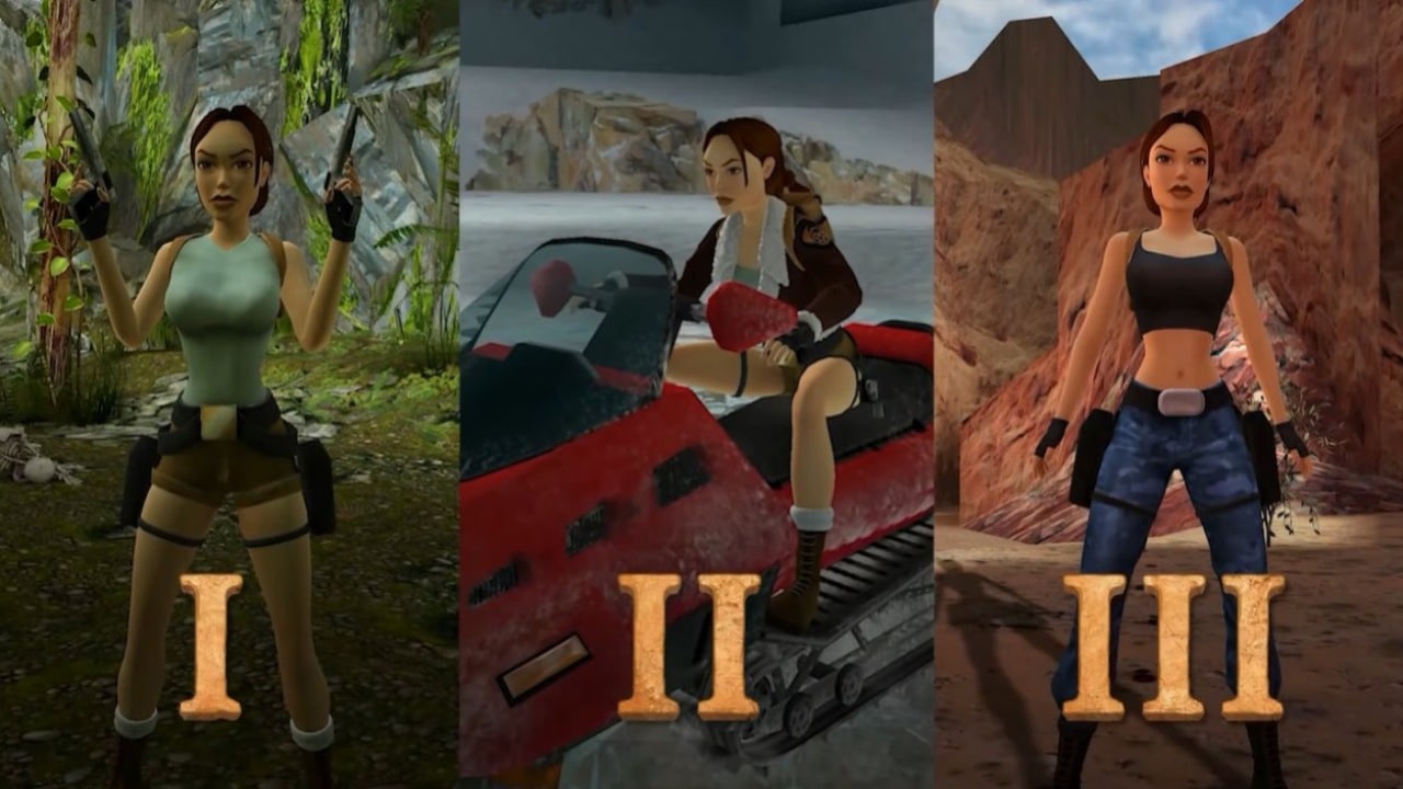 Tomb Raider I III Remastered