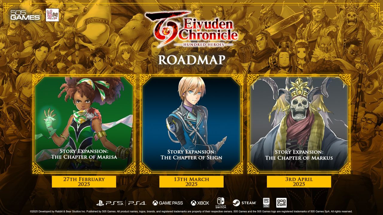 expansoes de eiyuden chronicle hundred heroes recebem datas de lancamento 2